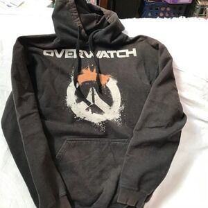 "Overwatch" Men's Black Hoodie